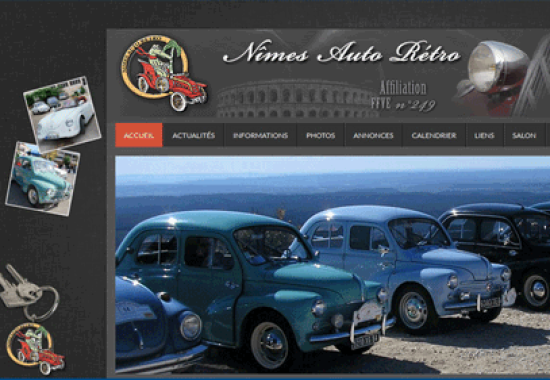 auto retro site web