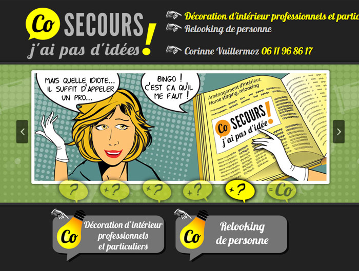 Charte graphique Co-secours (Montpellier)