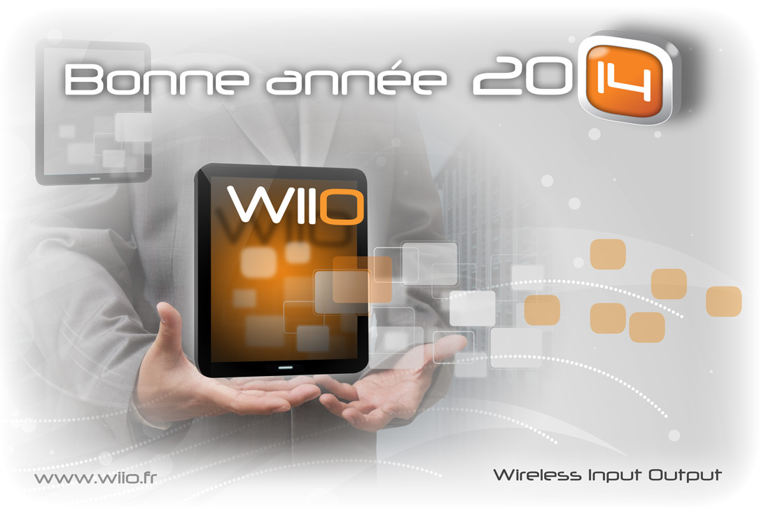 Ecard de voeux Wiio (Lisses - Essonne)