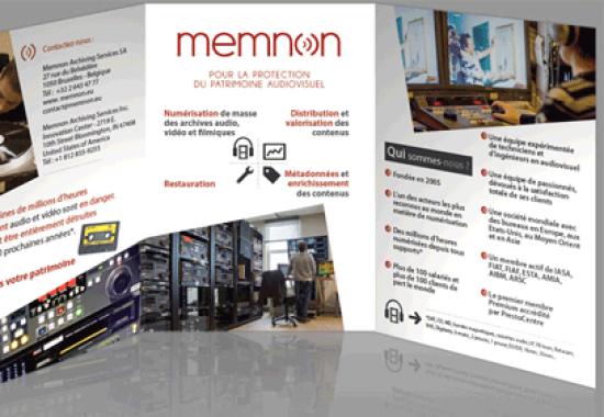 Memnon (Belgique) - Documents imprimés - PAO