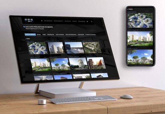 Refonte et migration du site internet de PER Ingénierie (Montpellier)