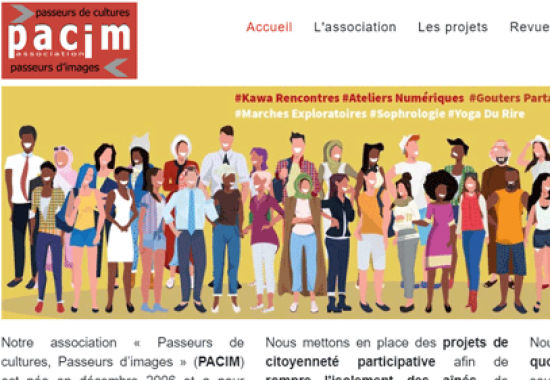 Passeurs de Cultures (Montpellier) - Création de site internet