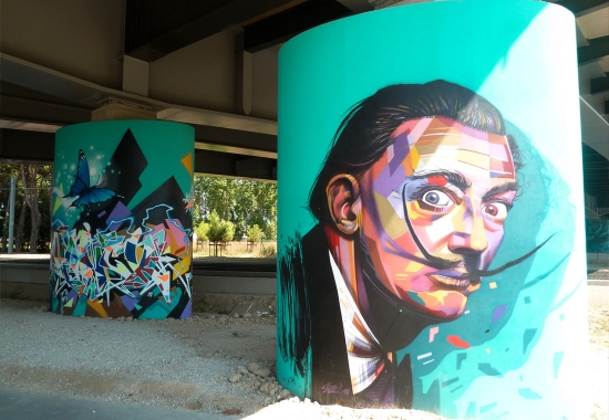 Projet street art “Jonction 2017“ montpellier