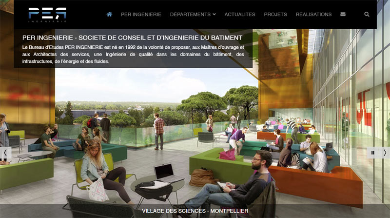 refonte montpellier site internet joomla