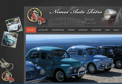 auto retro site web