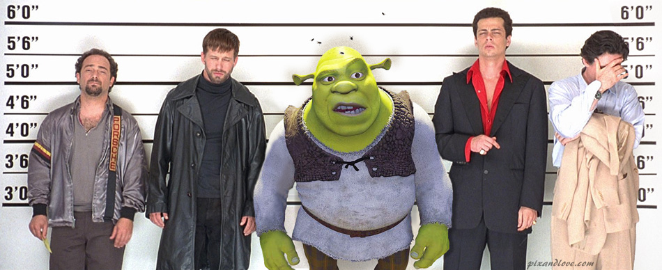 usual suspect shrek détournement photos film cinéma mélange humour