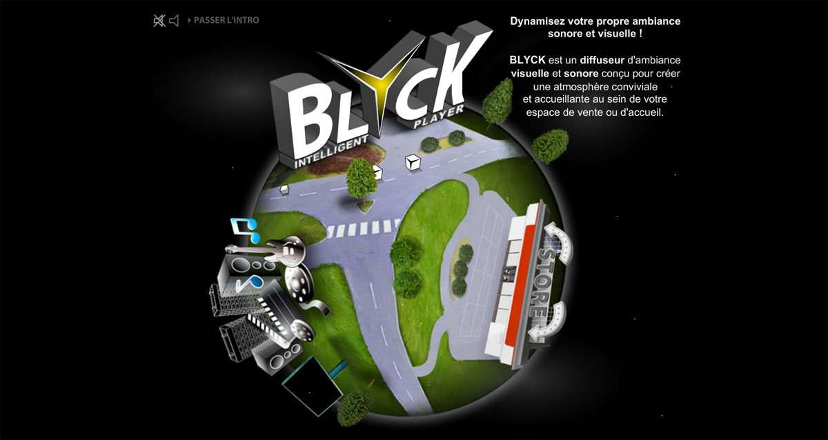 Blyck (Montpellier) Animation Flash